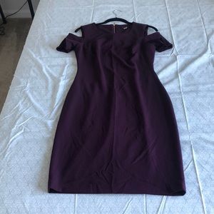 Purple Work Casual Dress